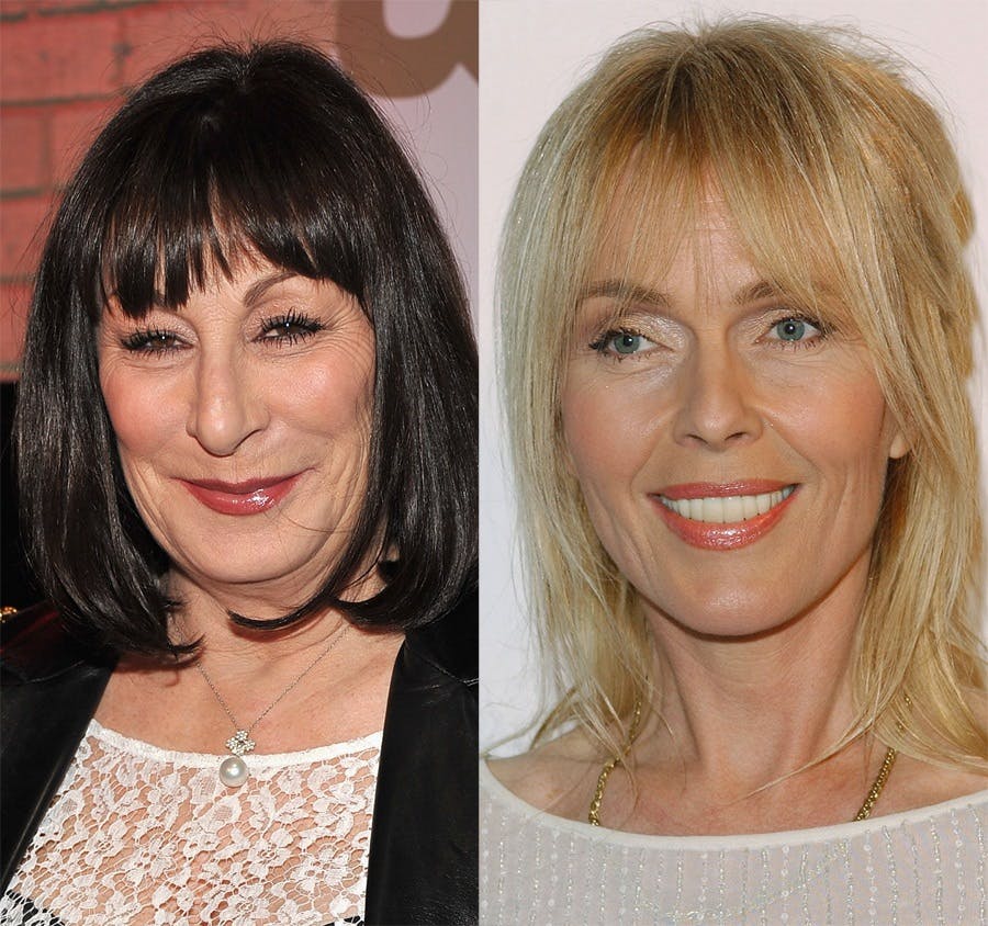 Anjelica Huston og Lillian Müller